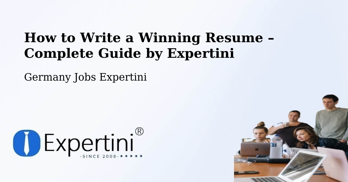 Resume Writing Guide for Job Seekers – Zeitz - Zeitz, Germany Jobs Expertini