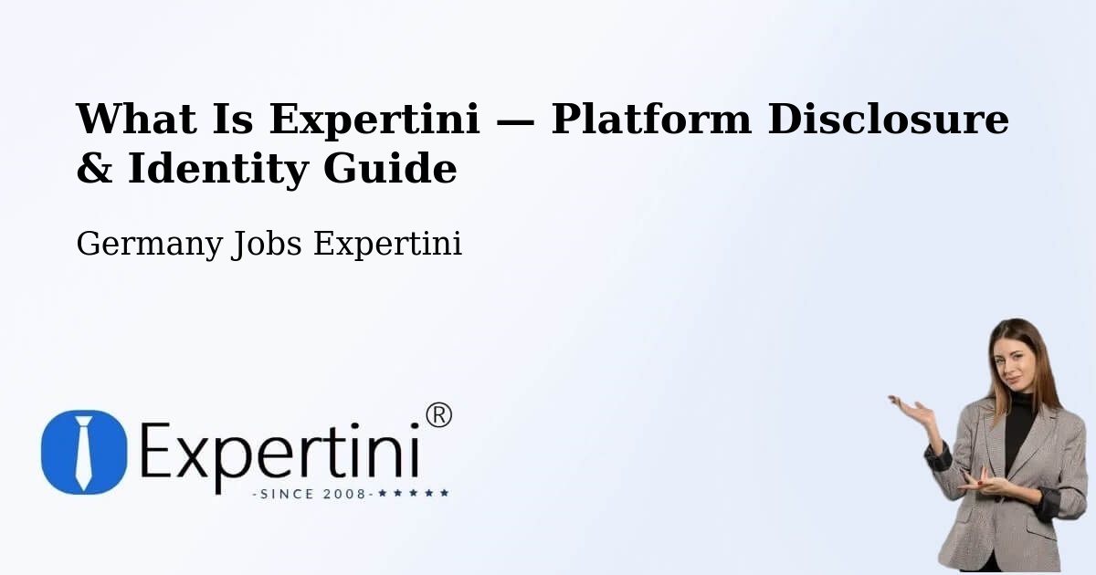What Is Expertini — Platform Disclosure & Identity Guide – Zeitz